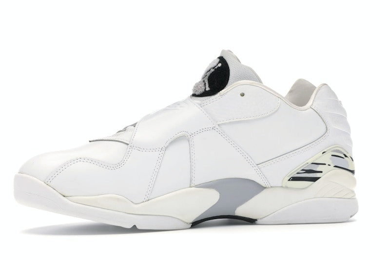 Jordan 8 Retro Low White Metallic Silver