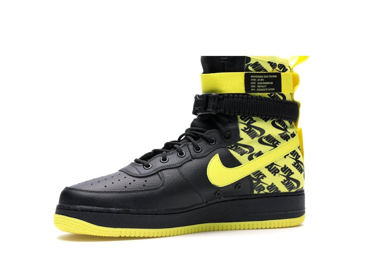 Nike SF Air Force 1 High Black Dynamic Yellow