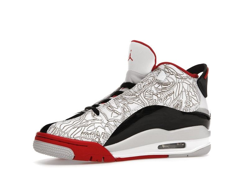Jordan Dub Zero White Varsity Red (2022) (GS)