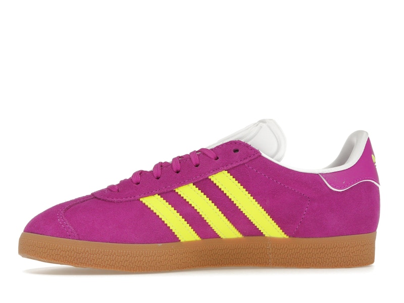 adidas Gazelle Purple Burst Solar Yellow (Women's)