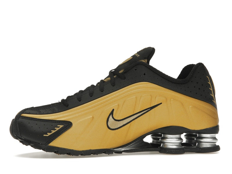 Nike Shox R4 Black Metallic Gold (Women's)