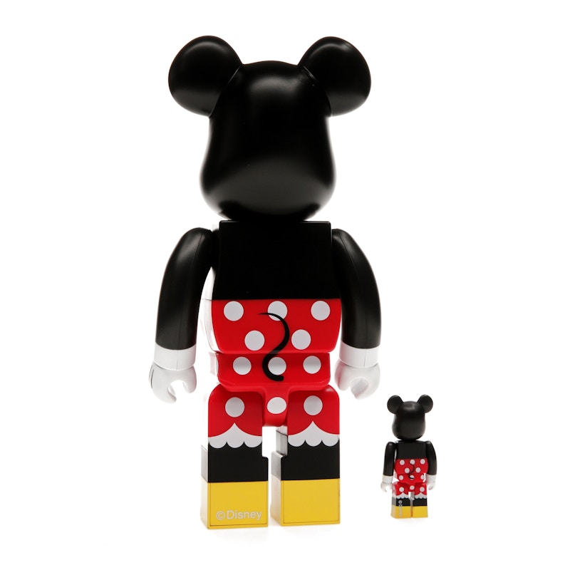 Bearbrick x Disney Minnie Mouse 100% & 400% Set