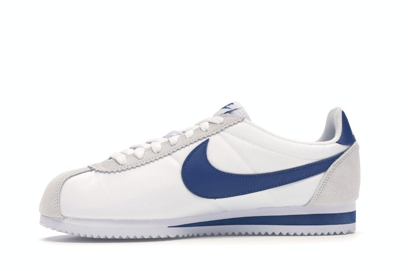Nike Classic Cortez Nylon White Gym Blue