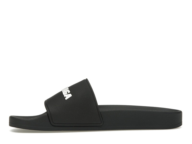 Balenciaga Pool Slide Black White (Women's)