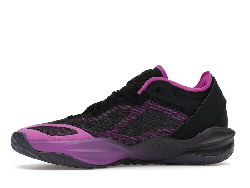 adidas Adizero Select 2.0 Low Core Black Purple Burst Aurora Black