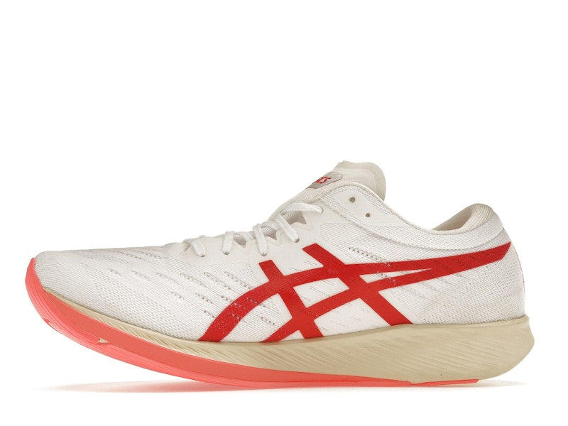 ASICS Metaracer White Sunrise Red