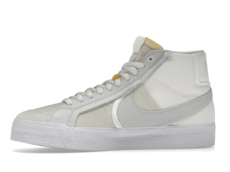 Nike SB Blazer Mid Warning Label Summit White