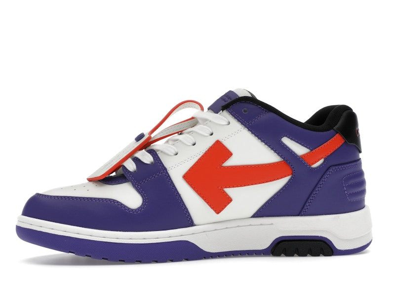 OFF-WHITE Out Of Office OOO Low Tops White Purple Orange
