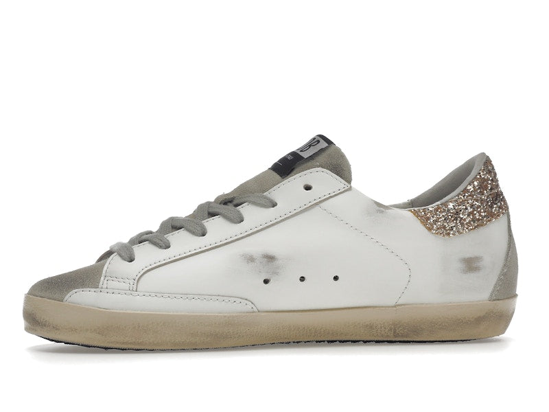 Golden Goose Super-Star White Red Glitter (Women's)