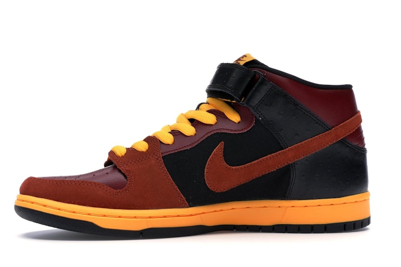 Nike SB Dunk Mid Ostrich Team Red