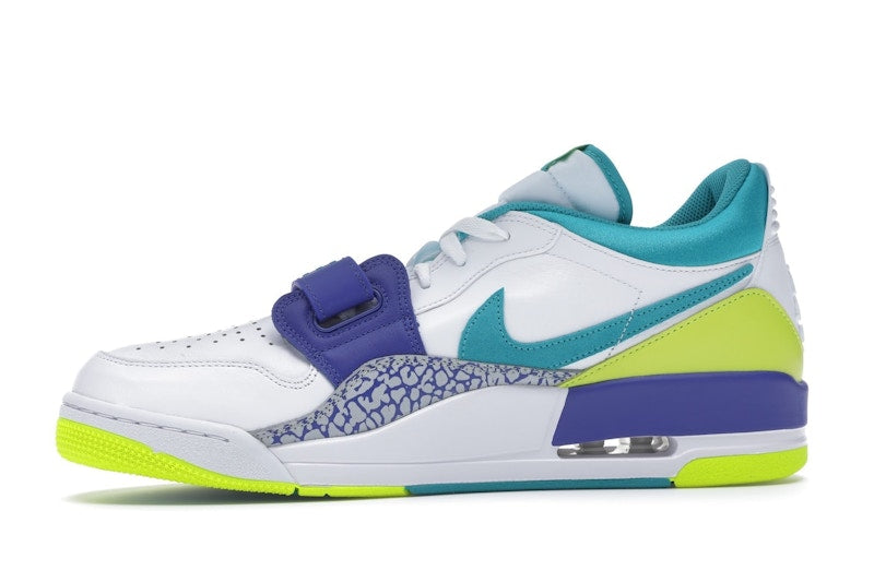 Jordan Legacy 312 Low Ultramarine Neon Yellow Aquamarine