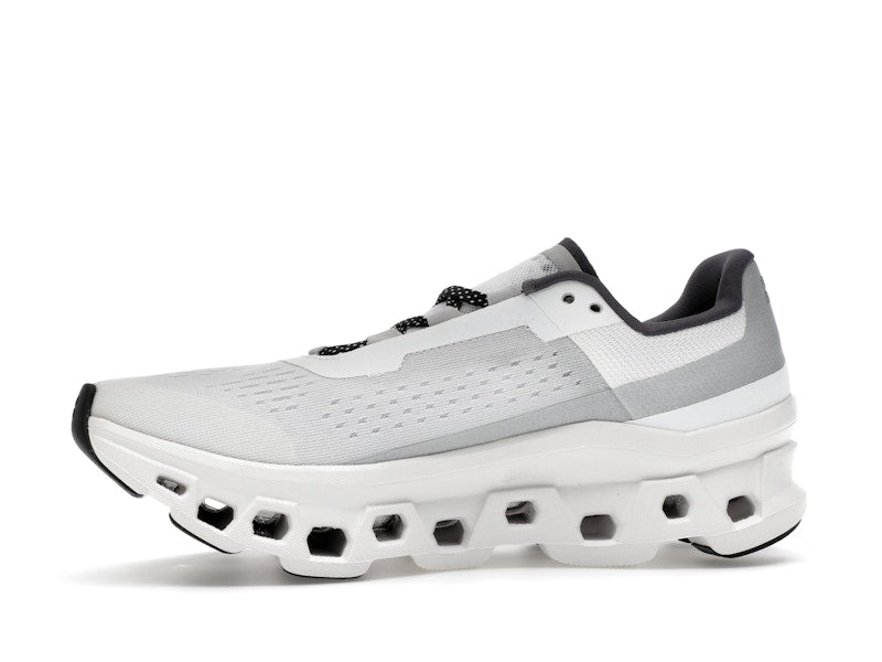 On Running Cloudmonster White Black (Women's)