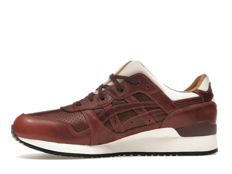 ASICS Gel-Lyte III Packer Shoes x J. Crew Oxblood Leather