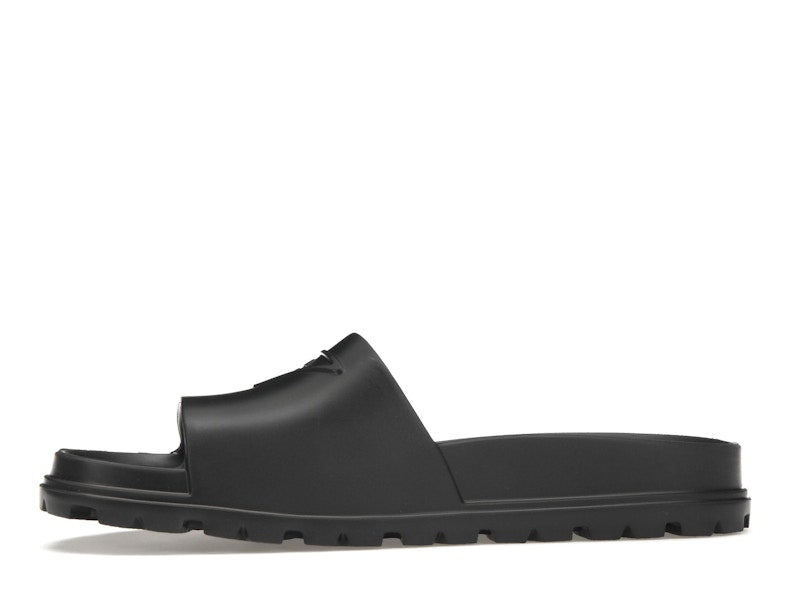 Prada Rubber Slides Black (Men's)