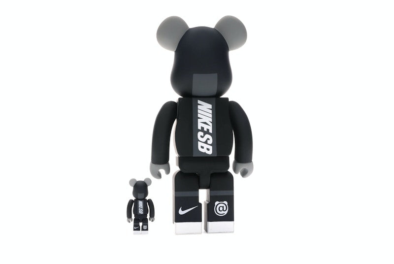 Bearbrick Nike SB 100% & 400% Set Black