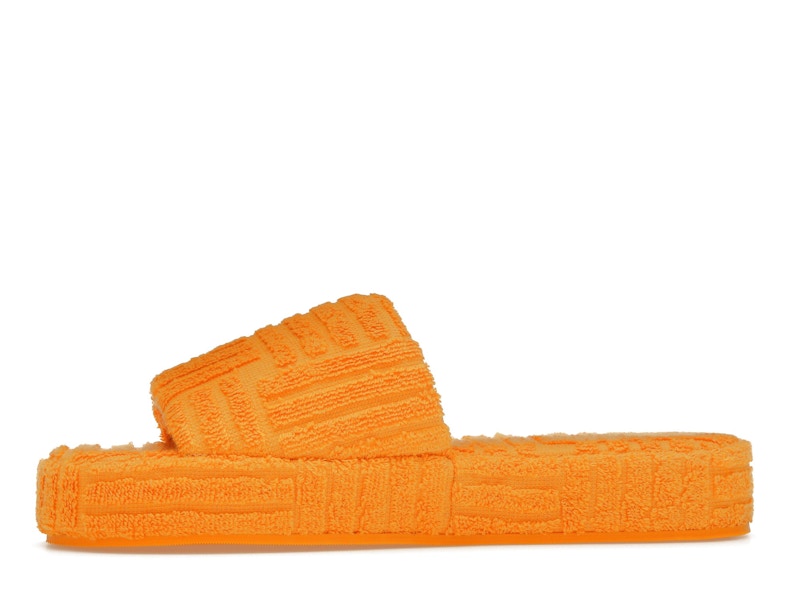 Bottega Veneta Resort Sponge Slide Tangerine