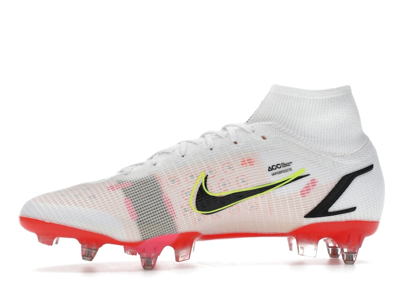 Nike Mercurial Superfly 8 Elite SG-Pro AC White Pink Blast