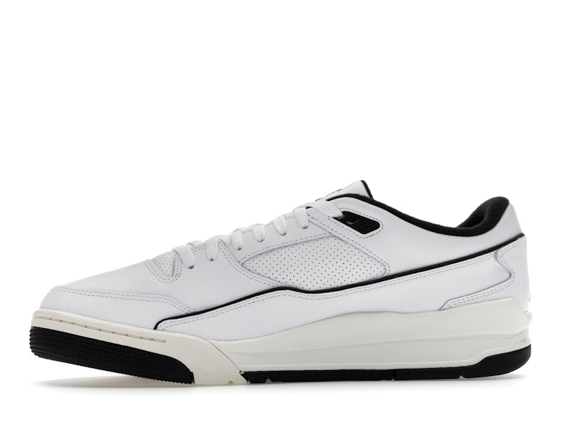 Jordan Flight Court White Sail Black