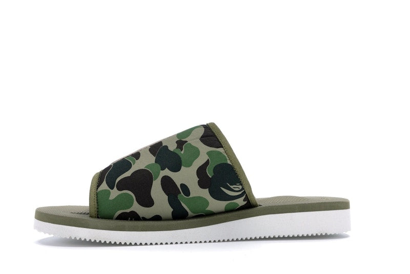 Suicoke x Bape ABC Kaw-Ape Green