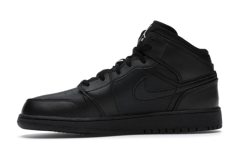 Jordan 1 Retro Mid Black (2016) (GS)