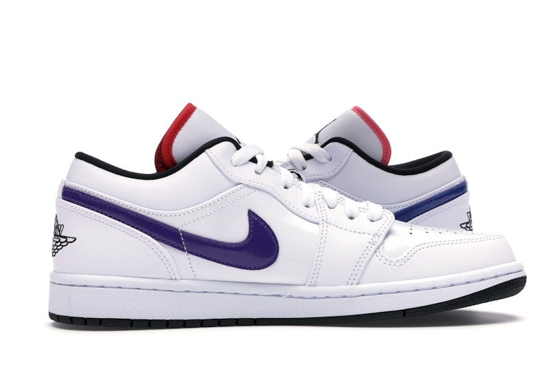 Jordan 1 Low White Multi-Color