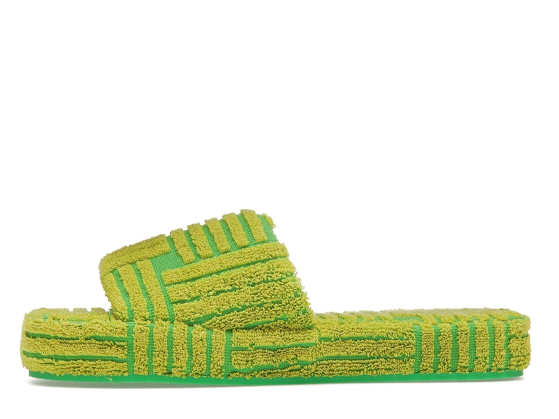 Bottega Veneta Resort Geometric Sandal Parakeet Kiwi