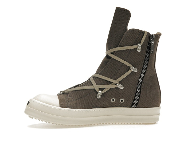 Rick Owens DRKSHDW Hexa High Dust Milk Black