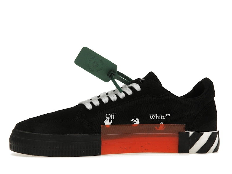 OFF-WHITE Vulc Low Canvas White Black Dark Blue (SS22)