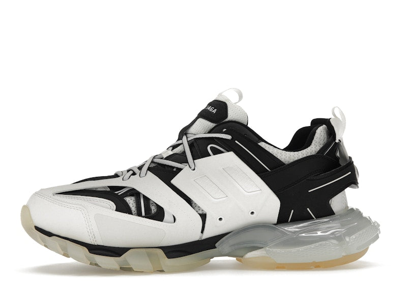 Balenciaga Track Clear Sole White Black