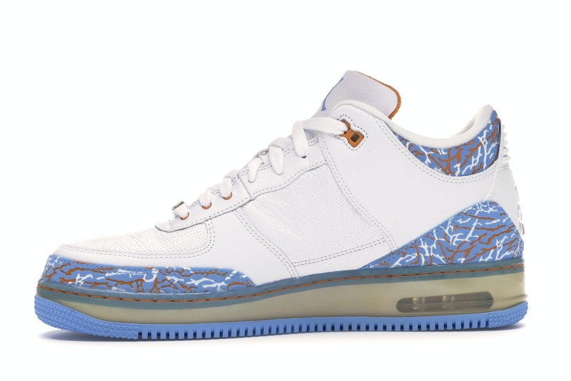 Jordan AJF 3 White University Blue Sunset