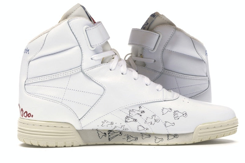 Reebok Ex-O-Fit Clean Hi Bait x Ghostbusters x Stranger Things Vintage