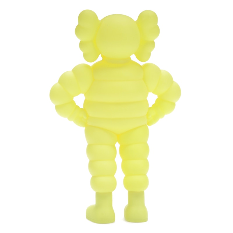 KAWS Chum Vinyl Figure Yellow (2022)