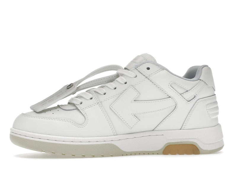 OFF-WHITE Out Of Office OOO Low Tops For Walking White Black