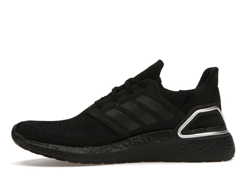 adidas Ultra Boost 20 Core Black Silver Metallic