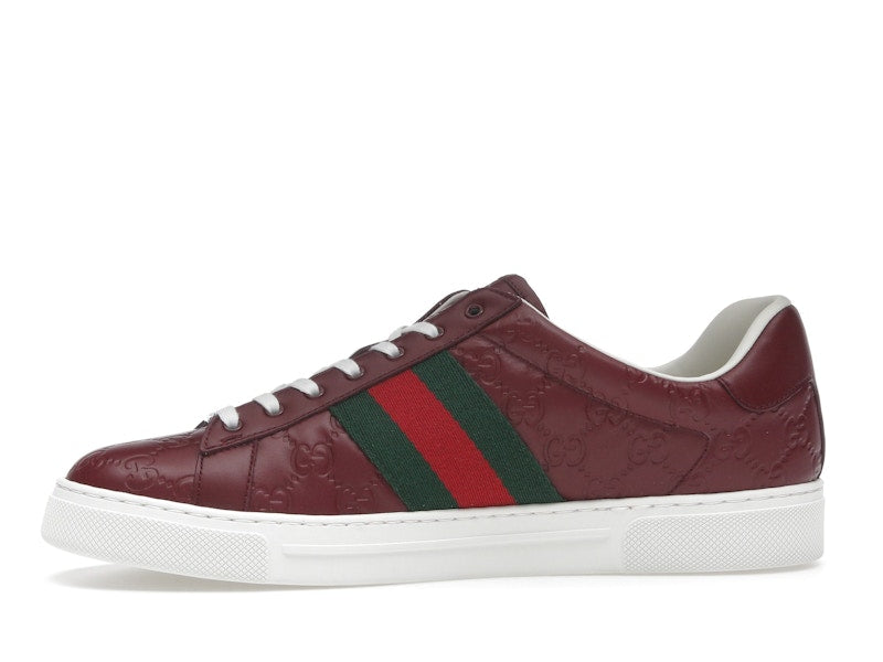 Gucci Ace Web Red Rosso Ancora