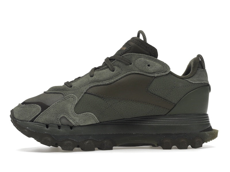 Reebok Classic Leather Cardi B Hunter Green (Women's)