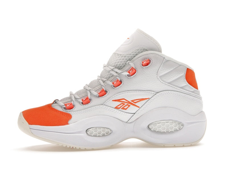 Reebok Question Mid Orange Toe