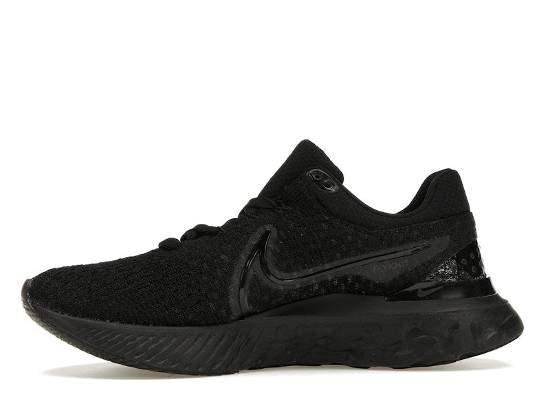 Nike React Infinity Run Flyknit 3 Triple Black (Women's)