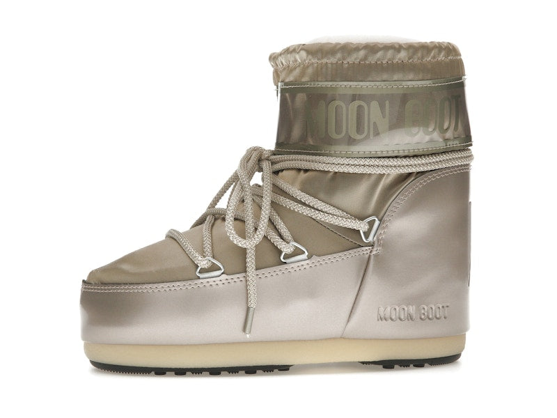 Moon Boot Icon Low Boot Glance Platinium