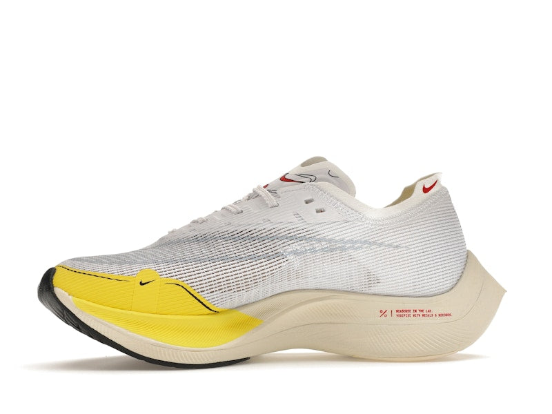 Nike ZoomX Vaporfly Next% 2 White Yellow Strike (Women's)