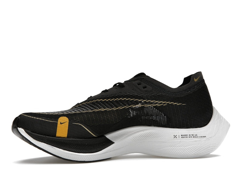 Nike ZoomX Vaporfly Next% 2 Black Metallic Gold Coin
