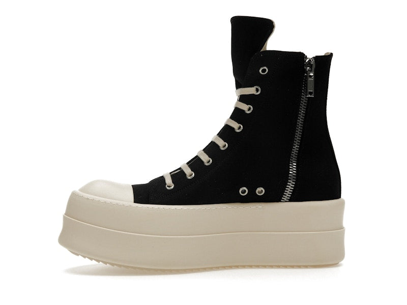 Rick Owens DRKSHDW Mega Bumper Sneaks Pentagram Black Pearl Milk