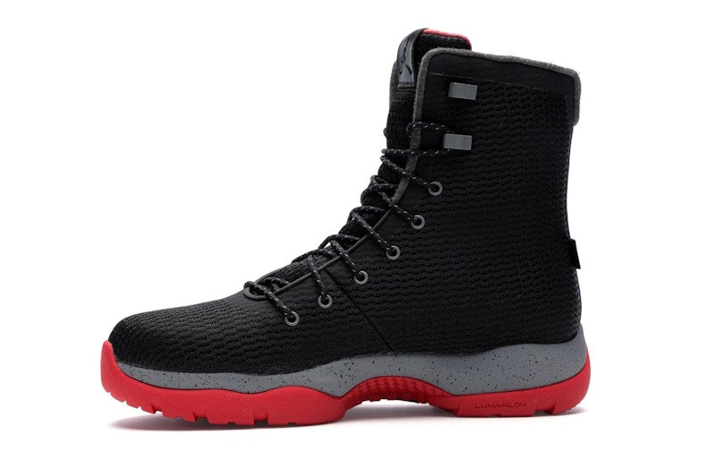 Jordan Future Boot Black Grey Red