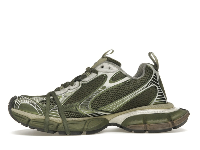 Balenciaga 3XL Dark Green Light Beige