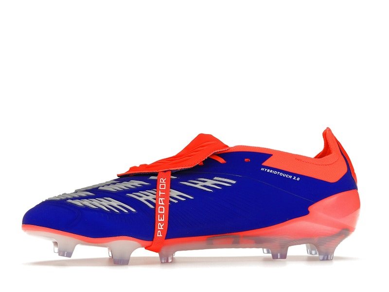 adidas Predator Elite Foldover Tongue FG Lucid Blue Solar Red