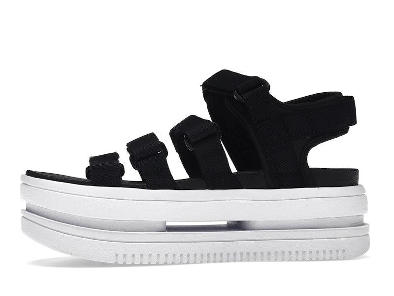 Nike Iconic Classic Sandal Black White White (Women's)