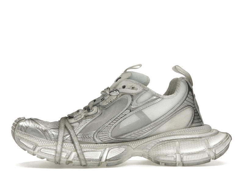 Balenciaga 3XL White Silver Summer Mesh