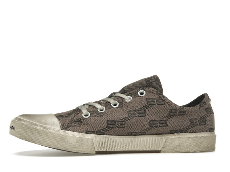 Balenciaga Paris Low 'BB Monogram Dark Mink Grey