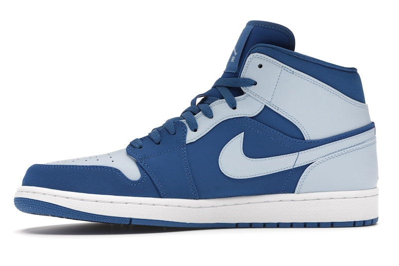 Jordan 1 Retro Mid Team Royal Ice Blue