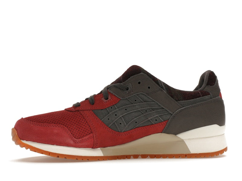 ASICS Gel-Lyte III OG Brisket Red Obsidian Grey